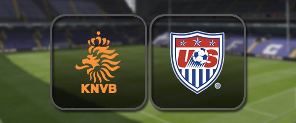 Нидерланды - США: Полный матч и Лучшие моменты
