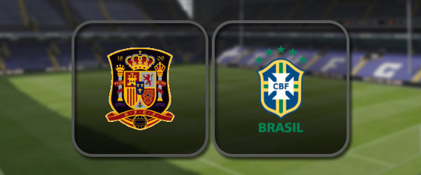 Испания - Бразилия: Полный матч и Лучшие моменты