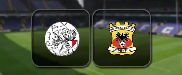 Аякс - Гоу Эхед Иглс прямая трансляция