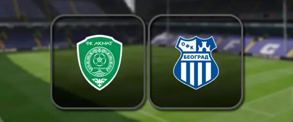 Ахмат - ОФК Белград прямая трансляция