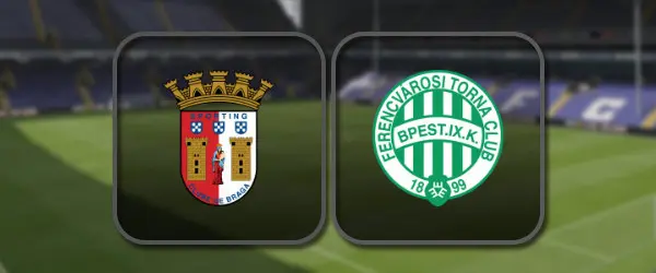 Брага - Ференцварош прямая трансляция