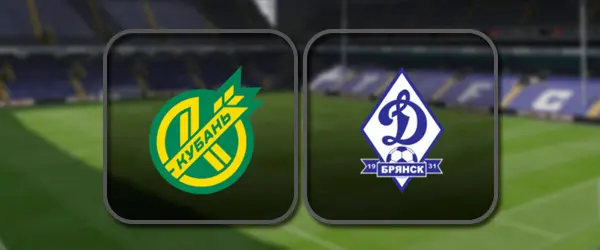 Кубань - Динамо Брянск прямая трансляция